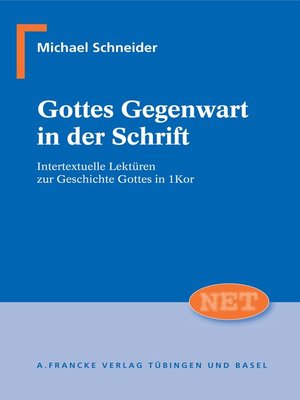 cover image of Gottes Gegenwart in der Schrift